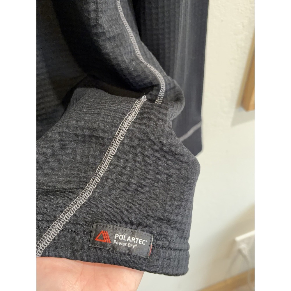 Cabelas Base‎ Layer Grid Fleece Thermal Pullover Polartec Power Dry Mens XL Tall - Picture 6 of 7